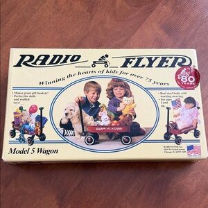 Model 5 Wagon - Classic Red Kids Toy